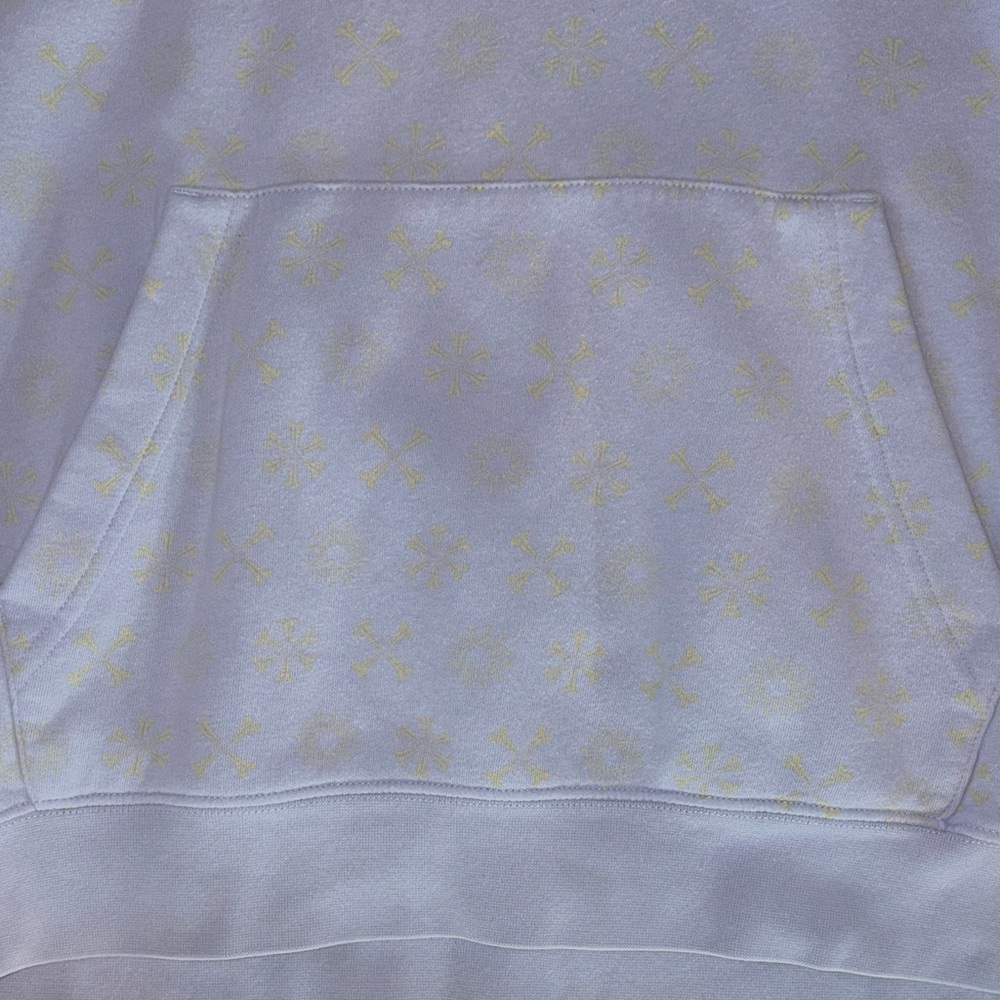 Nike Light blue Monogram Hoodie for Men size large - Picture 5 of 7